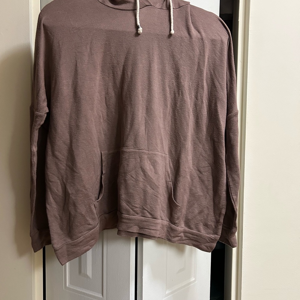 Brown Hoodie Sweater